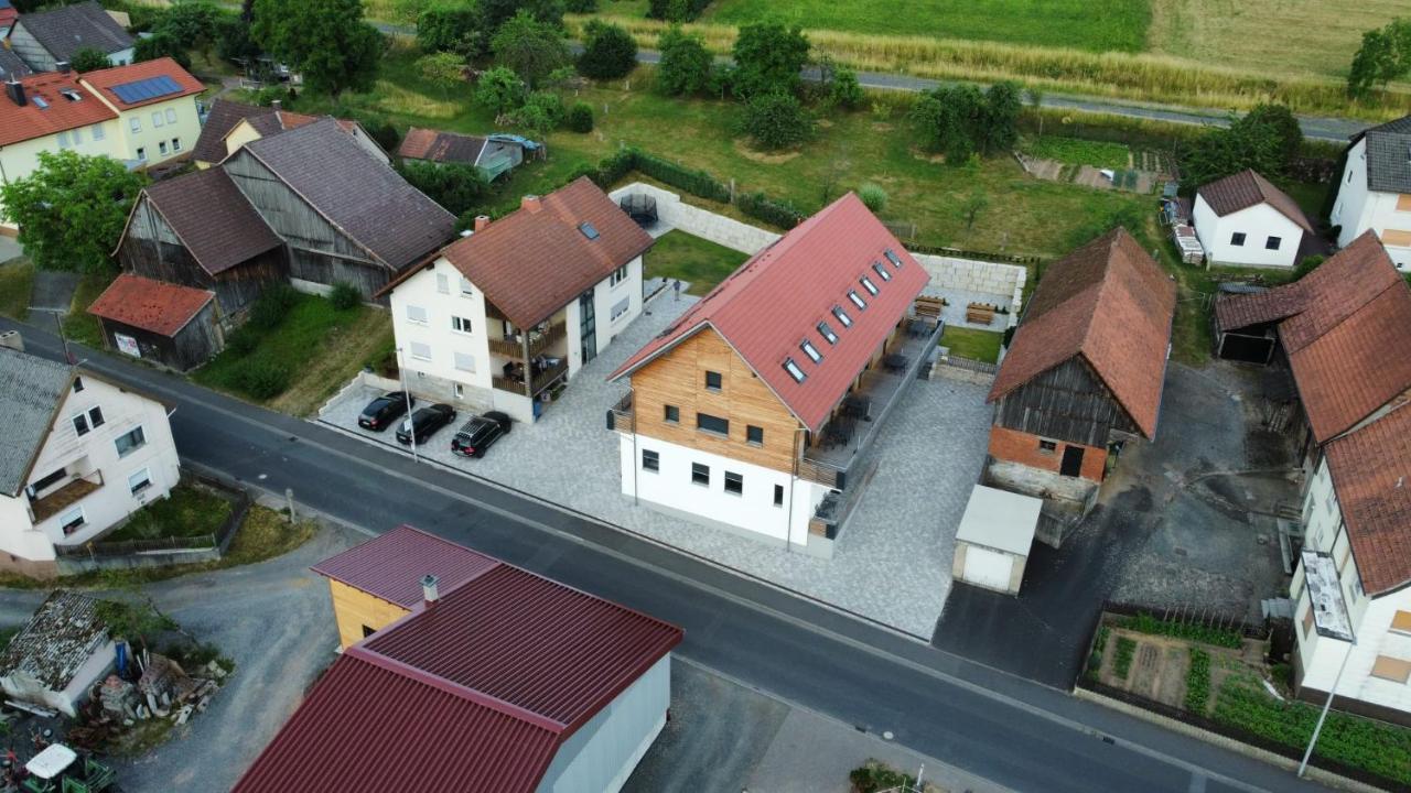 Belzesaltescheune Ferienwohnung Rhoen Riedenberg  Exterior photo